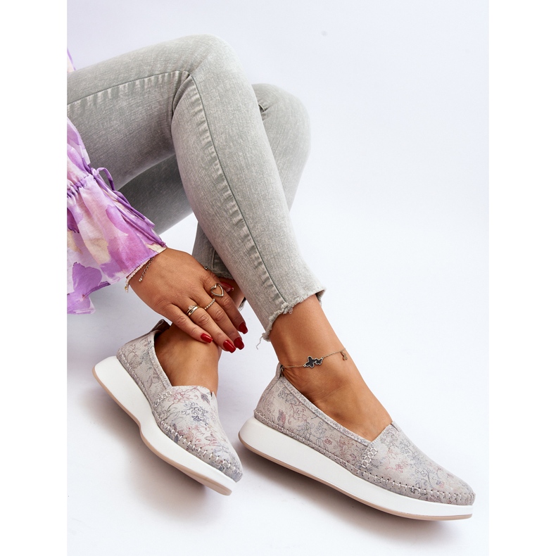 Vinceza Espadrilles en cuir pour femmes sur la plateforme Chorisa multicolore 1