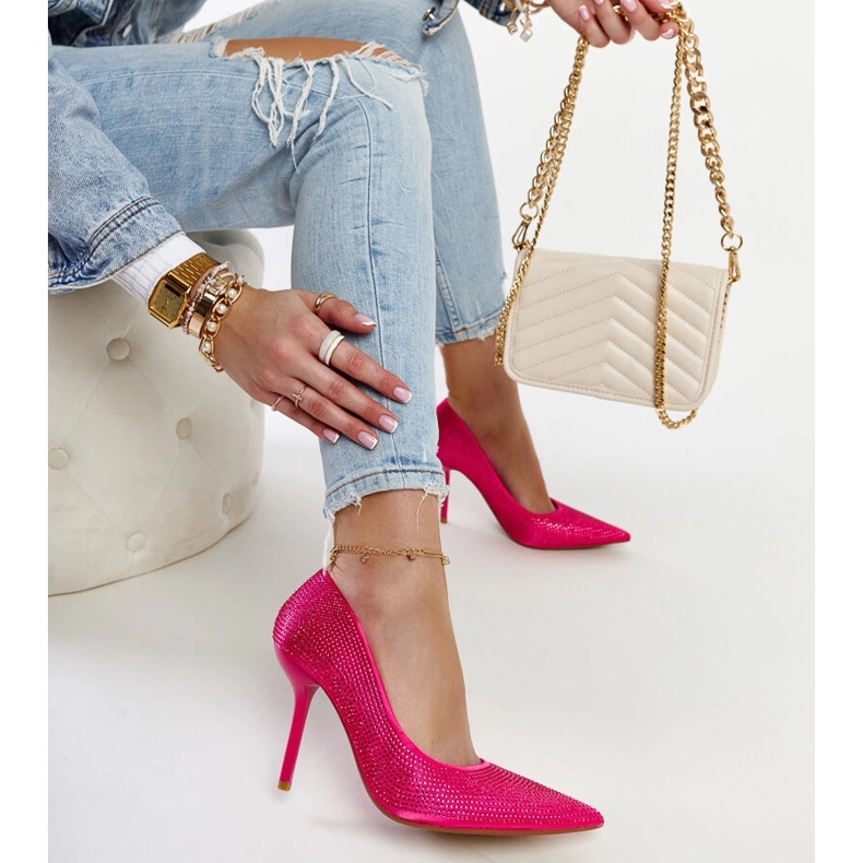 Talons hauts Liena rose foncé 1