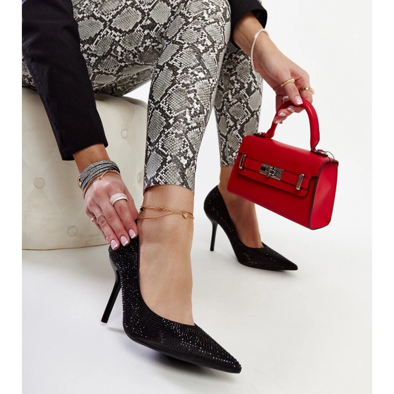 Talons hauts noirs Liena le noir 1