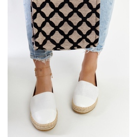 Espadrilles Carugo blanches 2