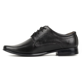 Lukas Chaussures en cuir noir j1 noir le noir 1