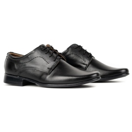 Lukas Chaussures en cuir noir j1 noir 3
