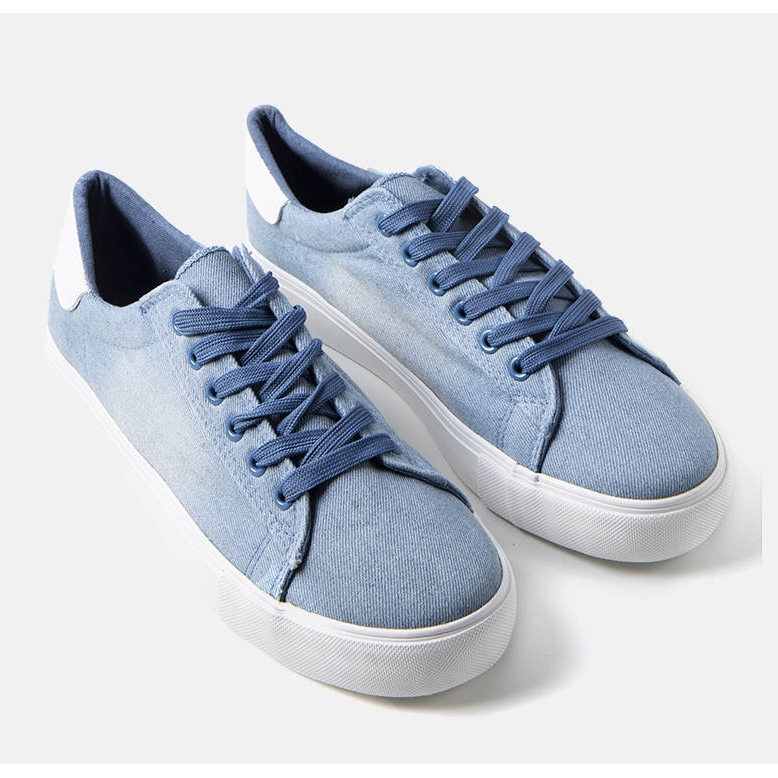 Sneakers Cinq homme bleu clair 1 Sneakers Cinq homme bleu clair 1