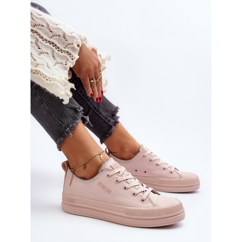 Baskets Femme Big Star NN274851 Rose 2