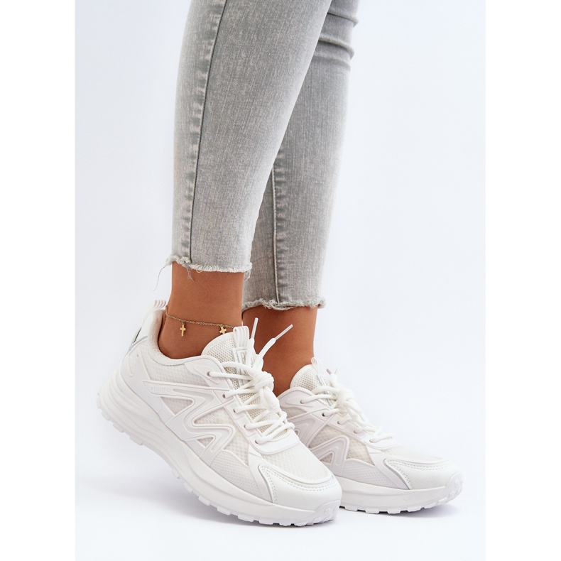 Baskets femme Big Star NN274A084 Blanc 2