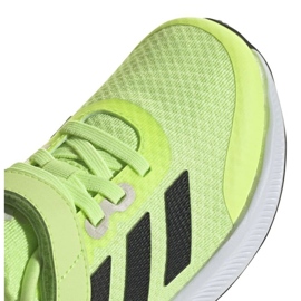 Chaussures Adidas Runfalcon 3.0 El K Jr IF8586 jaune 5
