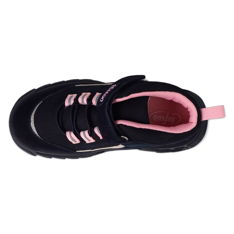 Befado chaussures pour enfants marine / rose 515Y001 le noir 1