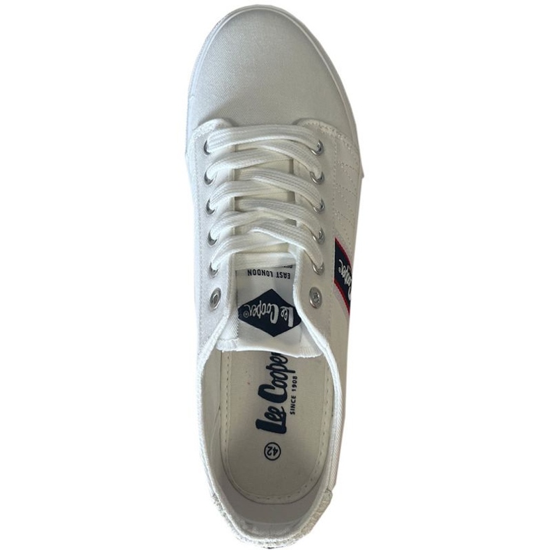 Chaussures Lee Cooper LCW-24-02-2143MB blanc 1