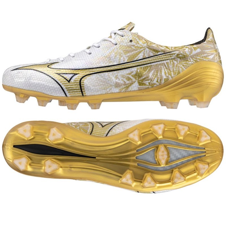 Chaussures de football Mizuno Morelia Alfa Japan Md P1GA246050 blanc 1
