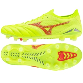 Chaussures de football Mizuno Morelia Neo Vi Beta Japan Mix Md M P1GA244045 jaune 1