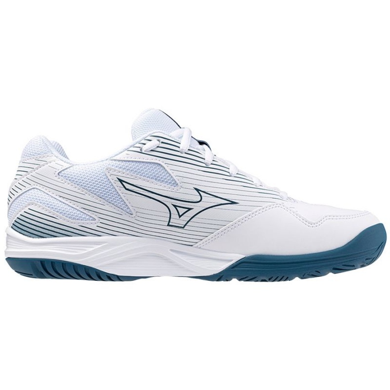 Chaussures de volley-ball Mizuno Cyclone Speed ​​​​4 M V1GA238021 blanc 1