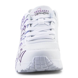 Skechers JGoldcrown: Chaussures Uno Lite - Répandez l'amour 314064L-WLPR blanc 1