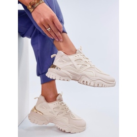 Chaussures de sport femme Jonath Beige 1 Chaussures de sport femme Jonath Beige 1