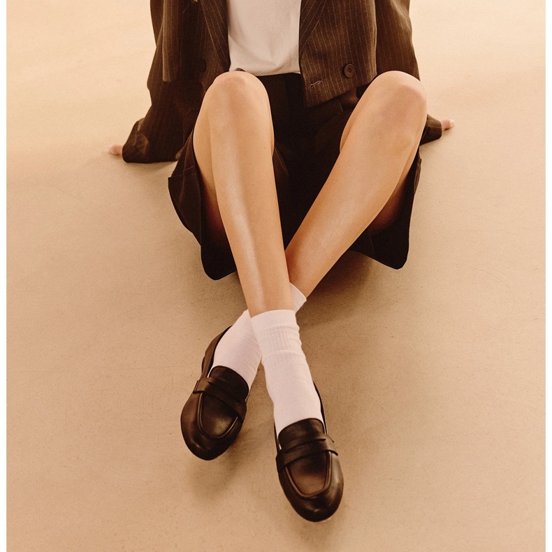 Marco Shoes Mocassins non doublés noir 1