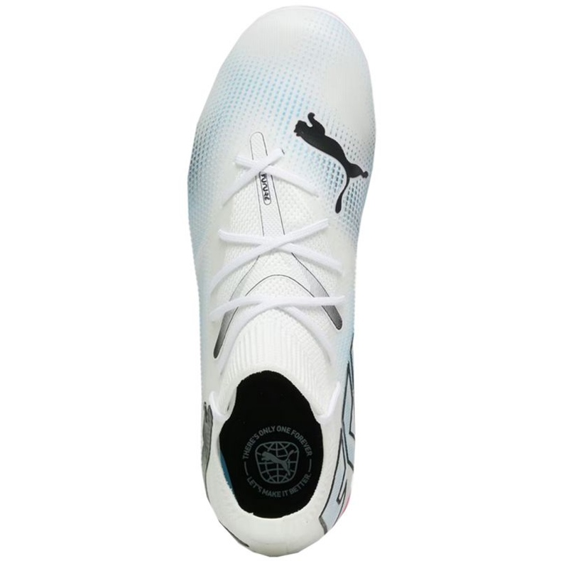 Chaussures de football Puma Future 7 Match FG/AG 107729 01 blanc 2