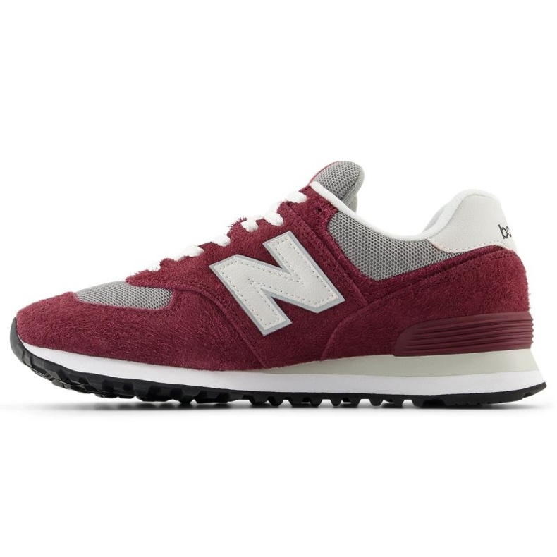 Chaussures New Balance U574BGH Bordeaux rouge 1