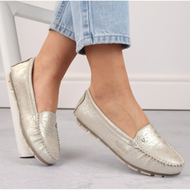 Filippo DP2037/24 GO mocassins à enfiler pour femme en cuir beige 1 Filippo DP2037/24 GO mocassins à enfiler pour femme en cuir beige 1