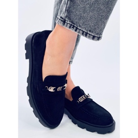 Mocassins femme Molla Noir 1