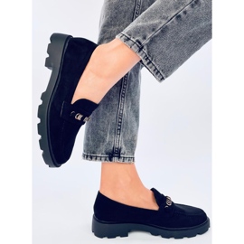 Mocassins femme Molla Noir le noir 2