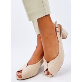 Sandales à talons Venus Beige 2