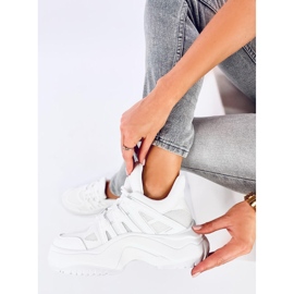 Nuthall Baskets compensées blanches 4
