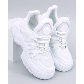 Nuthall Baskets compensées blanches 5