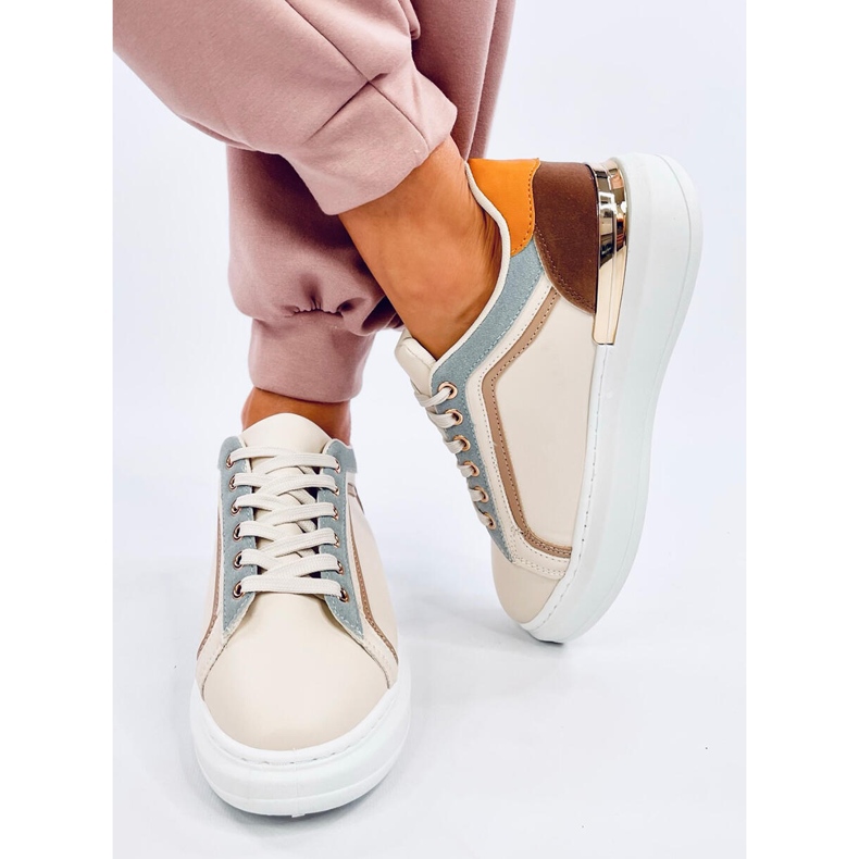 Duries Baskets femme beiges 1 Duries Baskets femme beiges 1
