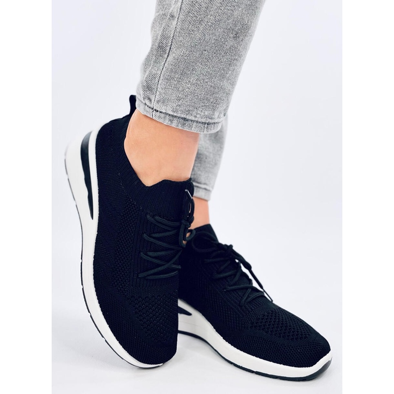 Croft baskets compensées noires le noir 2