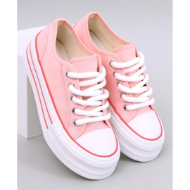 Moorel Baskets double semelle roses 5