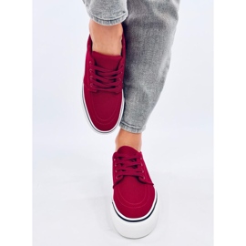 Baskets femme Ming Rouge 2