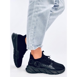 Wades Baskets chaussettes noires le noir 2