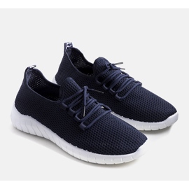 Baskets de sport Eltro bleu marine pour homme 1 Baskets de sport Eltro bleu marine pour homme 1