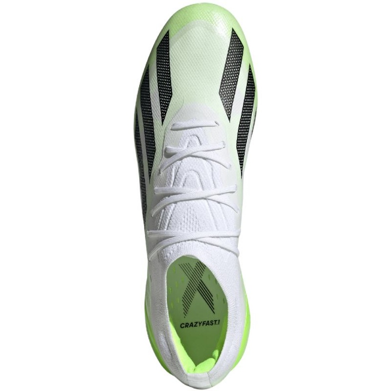 Chaussures de football adidas X Crazyfast.1 Fg HQ4516 blanc 1