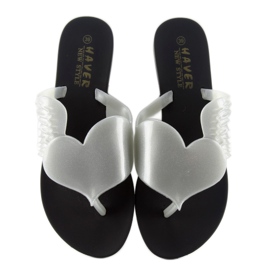 Meliski Coeur volant KM116 NOIR / ARGENT blanc 1