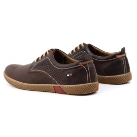 Antex Chaussures décontractées pour hommes 302GT, marron brun 8