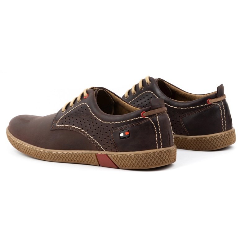 Antex Chaussures décontractées pour hommes 302GT, marron brun 8