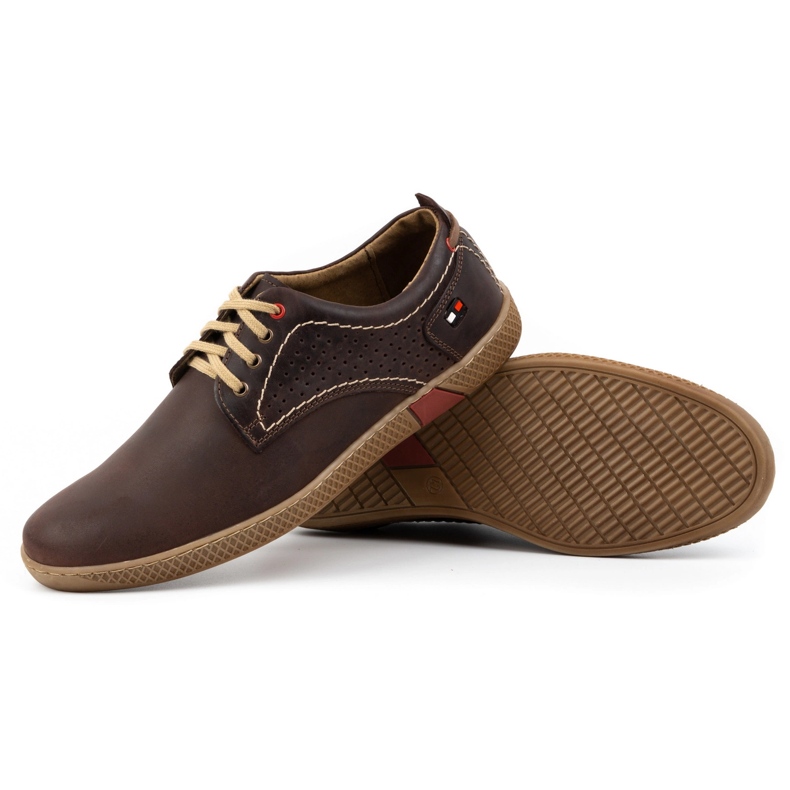 Antex Chaussures décontractées pour hommes 302GT, marron brun 7