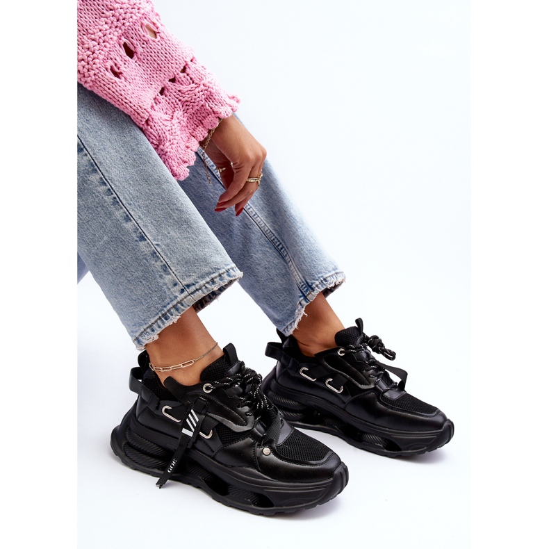 GOE Baskets Femme NN2N4040 Noir 1
