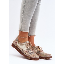 Chaussures Femme à Motifs Maciejka 06347-04 Beige 2