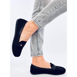 Mocassins souples pour femmes Yuriko Nero le noir 1