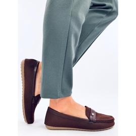 Mocassins souples femme Yuriko Marrone brun 2 Mocassins souples femme Yuriko Marrone brun 2
