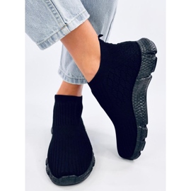 Darts Chaussures de sport chaussettes noires le noir 1