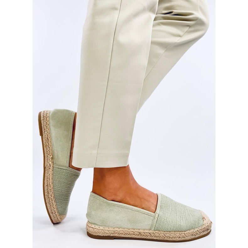 Espadrilles en toile femme Haydon Green vert 2