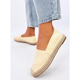 Espadrilles en toile femme Haydon Jaune 4