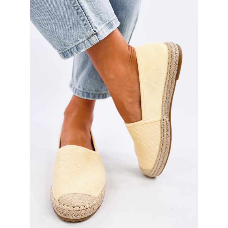 Espadrilles en toile femme Haydon Jaune 1