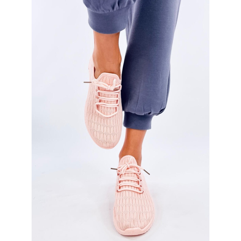 Barkes Chaussures de sport chaussettes roses 1