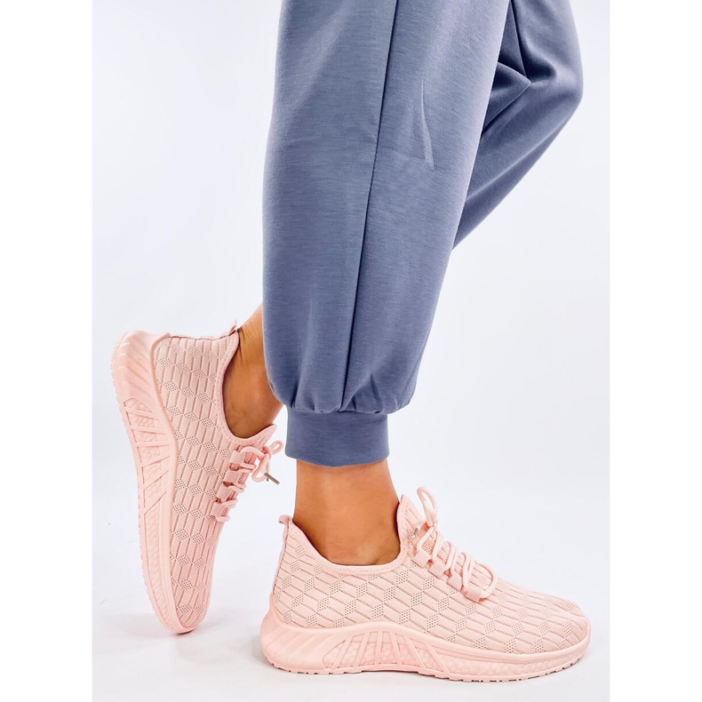 Barkes Chaussures de sport chaussettes roses 2