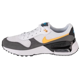 Chaussures Nike Air Max System GS DQ0284-104 blanche 1