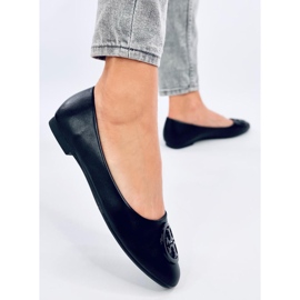 Élégantes ballerines noires Irvina 2