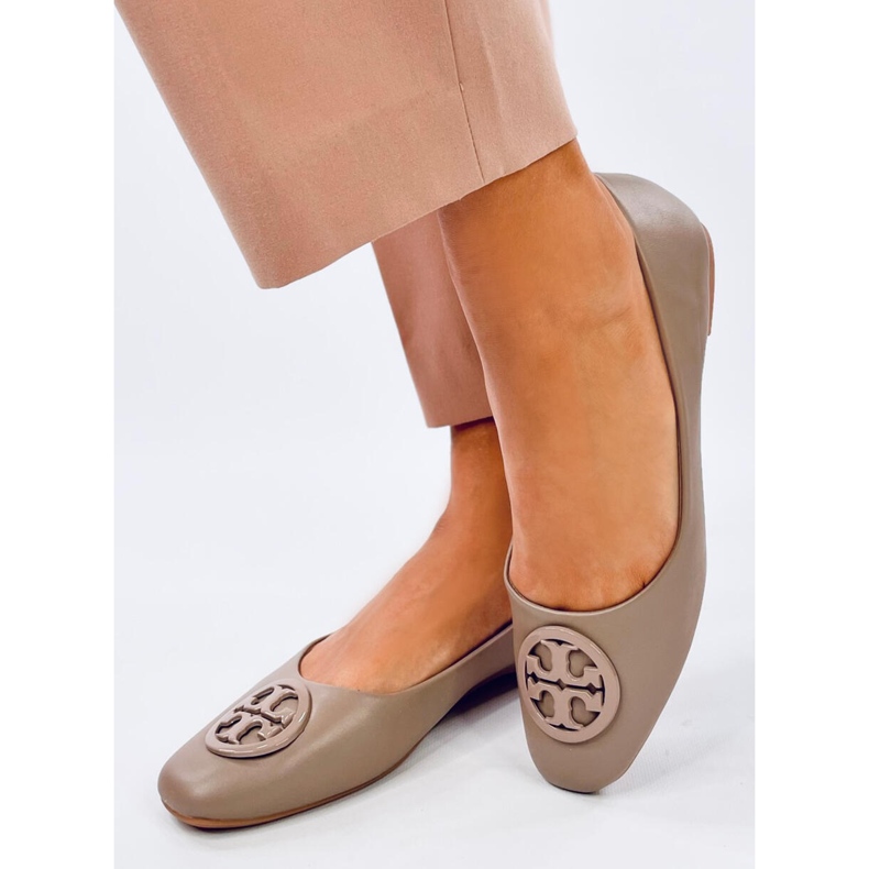 Ballerines élégantes Irvina Kaki beige 2 Ballerines élégantes Irvina Kaki beige 2